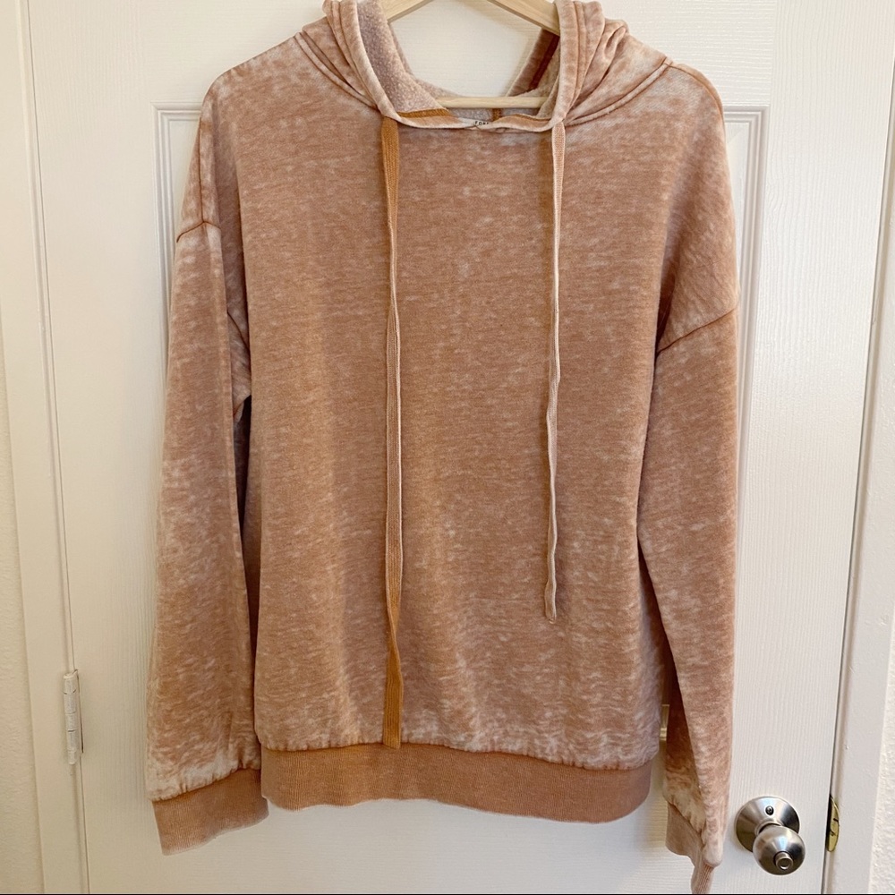🧡 F21 Contemporary acid wash hoodie